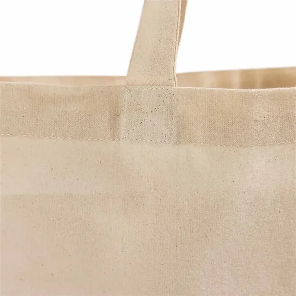 Econo 6oz Cotton Canvas Tote Bag - Econo 6oz Cotton Canvas Tote Bag - Image 4 of 6