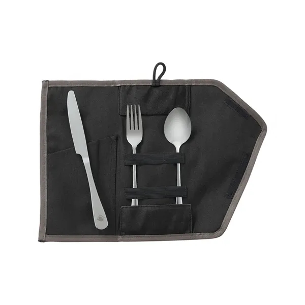 Dri Duck Eco Friendly Reusable Stainless Steel Utensil Set - Dri Duck Eco Friendly Reusable Stainless Steel Utensil Set - Image 0 of 2