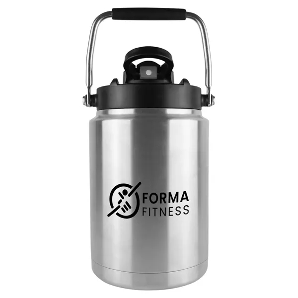 Ice Shaker Half-Gallon Stainless Steel Jug - Ice Shaker Half-Gallon Stainless Steel Jug - Image 0 of 2