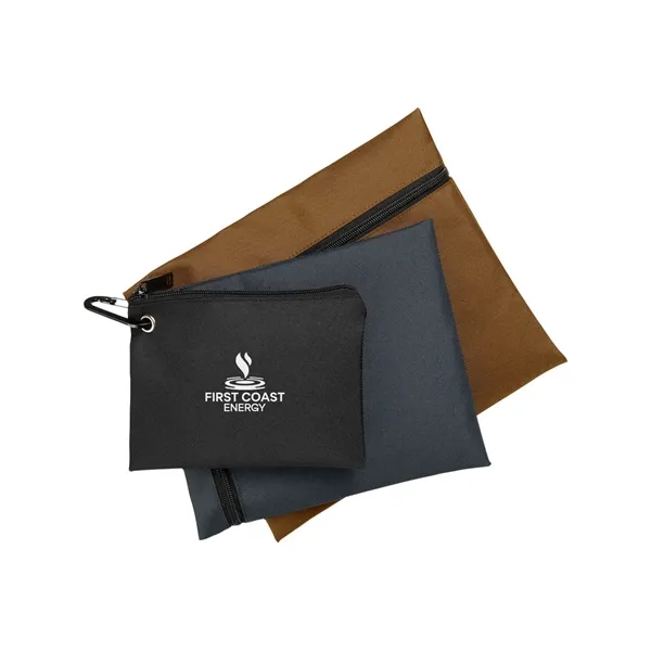 Harriton Eco Friendly Three Pouch Set - Harriton Eco Friendly Three Pouch Set - Image 0 of 3