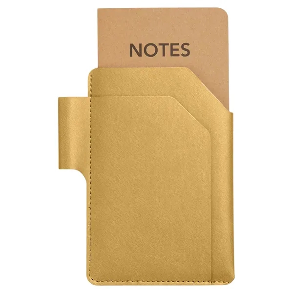Harriton Recycled PU Ground Jotter Notebook and Cover - Harriton Recycled PU Ground Jotter Notebook and Cover - Image 10 of 14