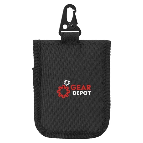 Harriton Eco Friendly Signal Blocking Security Key Pouch - Harriton Eco Friendly Signal Blocking Security Key Pouch - Image 1 of 1