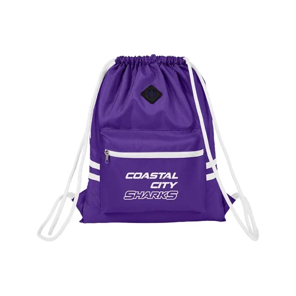 Team 365 Zone Drawstring Backpack - Team 365 Zone Drawstring Backpack - Image 6 of 24