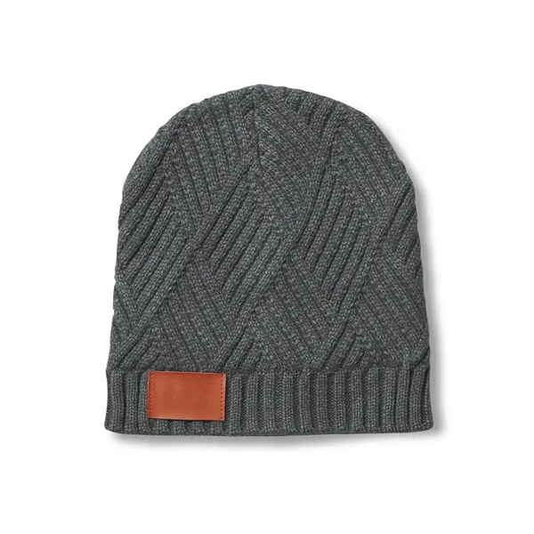 Leeman Trellis Knit Beanie - Leeman Trellis Knit Beanie - Image 4 of 5
