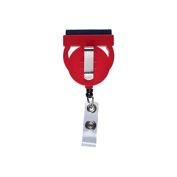 Goofy Group Badge Reel Holder with Screen Cleaner - Goofy Group Badge Reel Holder with Screen Cleaner - Image 0 of 5