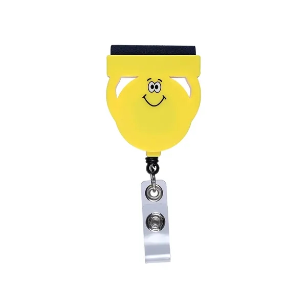 Goofy Group Badge Reel Holder with Screen Cleaner - Goofy Group Badge Reel Holder with Screen Cleaner - Image 3 of 5