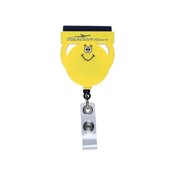Goofy Group Badge Reel Holder with Screen Cleaner - Goofy Group Badge Reel Holder with Screen Cleaner - Image 5 of 5