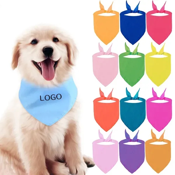 Colorful Printed Pet Bandana - Colorful Printed Pet Bandana - Image 0 of 3