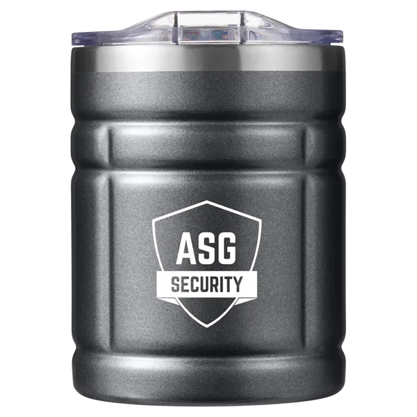 Campfire 12 oz Grid Stainless Steel Tumbler - Campfire 12 oz Grid Stainless Steel Tumbler - Image 0 of 8