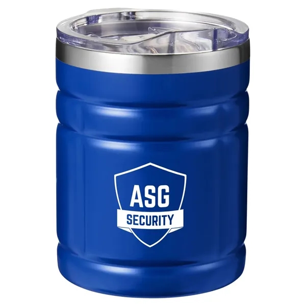 Campfire 12 oz Grid Stainless Steel Tumbler - Campfire 12 oz Grid Stainless Steel Tumbler - Image 4 of 8