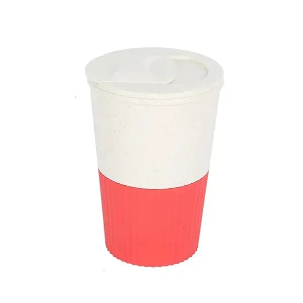Wheat Straw Coffee Cup - Eco-Friendly & Sustainable - Wheat Straw Coffee Cup - Eco-Friendly & Sustainable - Image 4 of 5