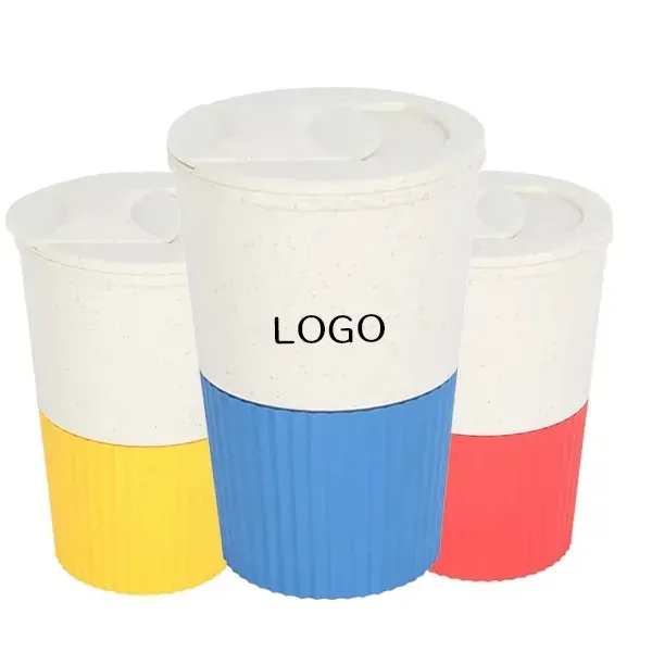 Wheat Straw Coffee Cup - Eco-Friendly & Sustainable - Wheat Straw Coffee Cup - Eco-Friendly & Sustainable - Image 1 of 5