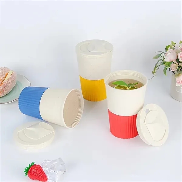 Wheat Straw Coffee Cup - Eco-Friendly & Sustainable - Wheat Straw Coffee Cup - Eco-Friendly & Sustainable - Image 0 of 5