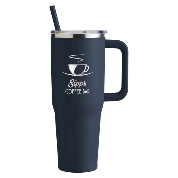 Harriton 40 oz Vacuum Insulated Stainless Steel Travel Tu... - Harriton 40 oz Vacuum Insulated Stainless Steel Travel Tu... - Image 8 of 16