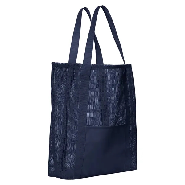 Belle Mare Beach Mesh Tote Bag - Belle Mare Beach Mesh Tote Bag - Image 8 of 8