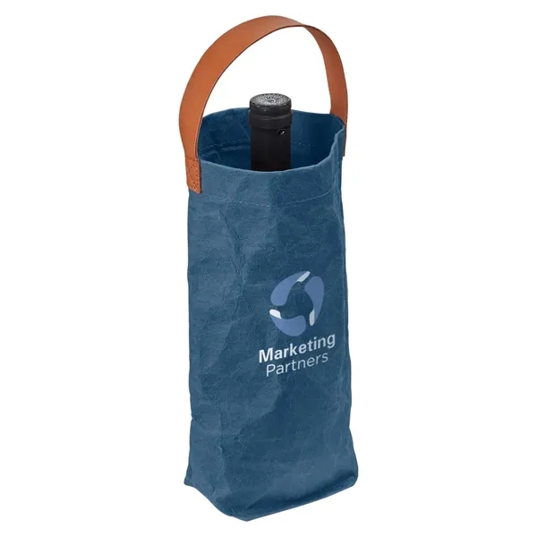 Home & Table Washed Paper Wine Tote Bag - Home & Table Washed Paper Wine Tote Bag - Image 1 of 15