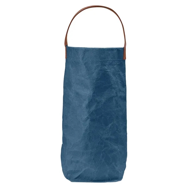 Home & Table Washed Paper Wine Tote Bag - Home & Table Washed Paper Wine Tote Bag - Image 4 of 15