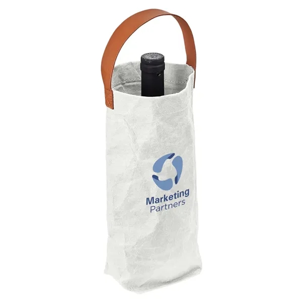 Home & Table Washed Paper Wine Tote Bag - Home & Table Washed Paper Wine Tote Bag - Image 9 of 15
