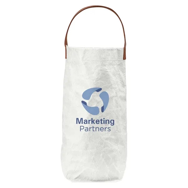 Home & Table Washed Paper Wine Tote Bag - Home & Table Washed Paper Wine Tote Bag - Image 10 of 15