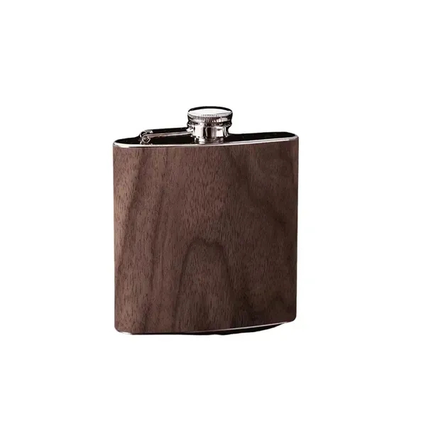 6oz Stainless Steel Flask - Durable Portable Drinkware - 6oz Stainless Steel Flask - Durable Portable Drinkware - Image 5 of 5