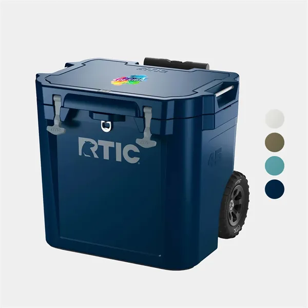 45 QT RTIC® Insulated Wheeled Hard Cooler Ice Chest - 45 QT RTIC® Insulated Wheeled Hard Cooler Ice Chest - Image 0 of 15