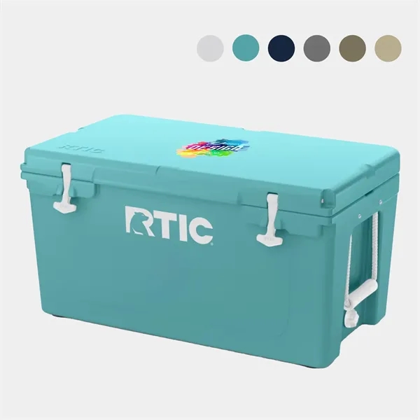 65 QT RTIC® Ultra-Tough Insulated Hard Cooler Ice Chest - 65 QT RTIC® Ultra-Tough Insulated Hard Cooler Ice Chest - Image 0 of 9