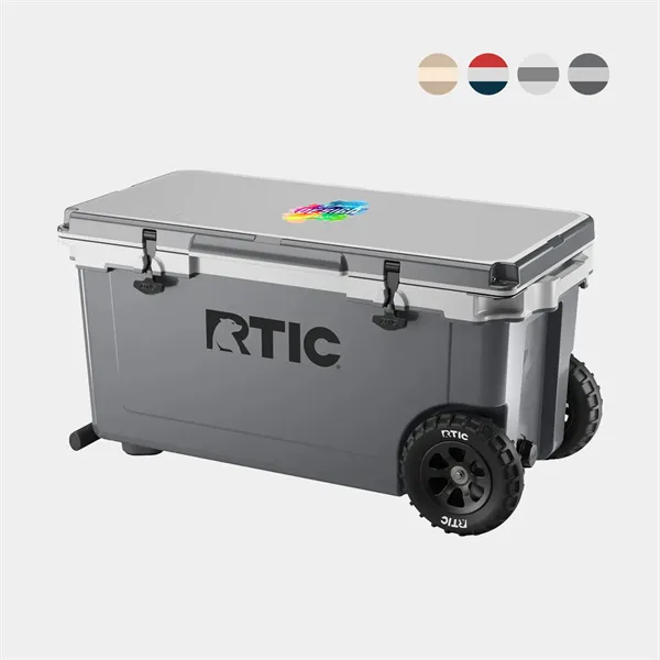 72 QT RTIC® Insulated Wheeled Hard Cooler Ice Chest - 72 QT RTIC® Insulated Wheeled Hard Cooler Ice Chest - Image 0 of 8