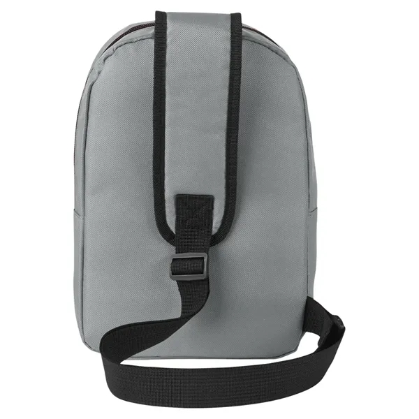 Patchwork Eco Friendly Crossbody Sling Bag - Patchwork Eco Friendly Crossbody Sling Bag - Image 8 of 15