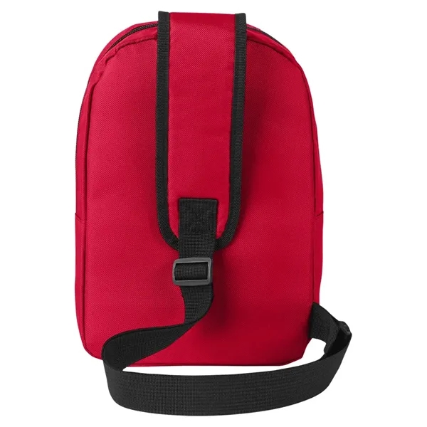 Patchwork Eco Friendly Crossbody Sling Bag - Patchwork Eco Friendly Crossbody Sling Bag - Image 10 of 15