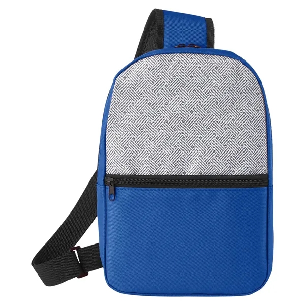 Patchwork Eco Friendly Crossbody Sling Bag - Patchwork Eco Friendly Crossbody Sling Bag - Image 13 of 15