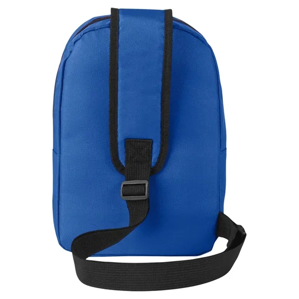 Patchwork Eco Friendly Crossbody Sling Bag - Patchwork Eco Friendly Crossbody Sling Bag - Image 14 of 15