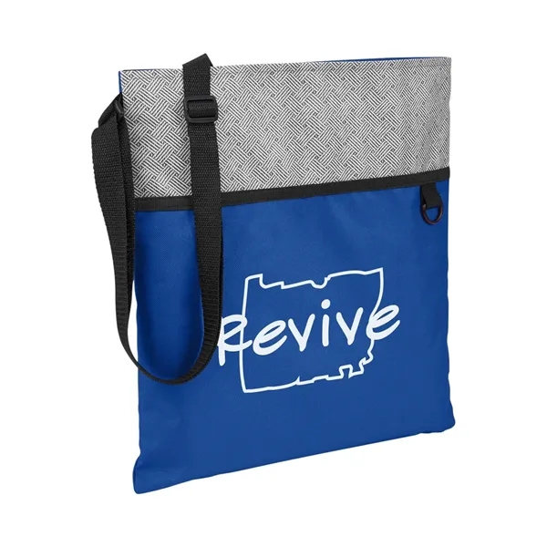Patchwork Eco Friendly Crossbody Tote Bag - Patchwork Eco Friendly Crossbody Tote Bag - Image 12 of 15