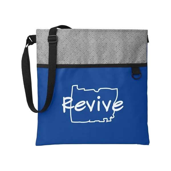 Patchwork Eco Friendly Crossbody Tote Bag - Patchwork Eco Friendly Crossbody Tote Bag - Image 15 of 15