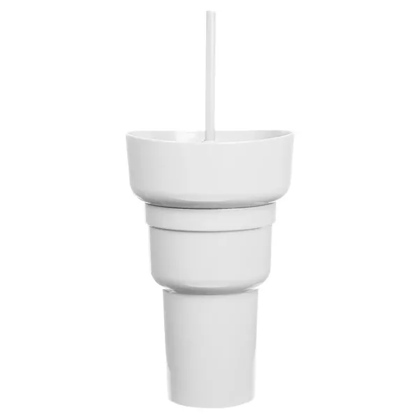 Team 365 1L Recycled PP Stadium Tumbler with Snack Bowl - Team 365 1L Recycled PP Stadium Tumbler with Snack Bowl - Image 29 of 30