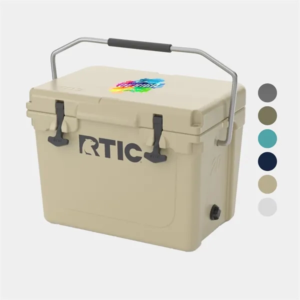 20 QT RTIC® Insulated Hard Cooler Ice Chest 20"x14.5" - 20 QT RTIC® Insulated Hard Cooler Ice Chest 20"x14.5" - Image 0 of 9