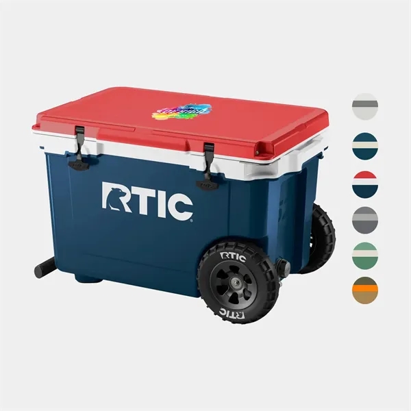 52 QT RTIC® Insulated Wheeled Hard Cooler Ice Chest - 52 QT RTIC® Insulated Wheeled Hard Cooler Ice Chest - Image 0 of 12