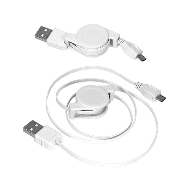 Retractable USB Cable Adapter - Retractable USB Cable Adapter - Image 2 of 2