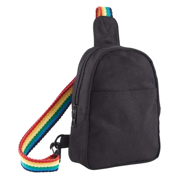 b.free Rainbow Pride Recycled Cotton Crossbody... - b.free Rainbow Pride Recycled Cotton Crossbody... - Image 1 of 2