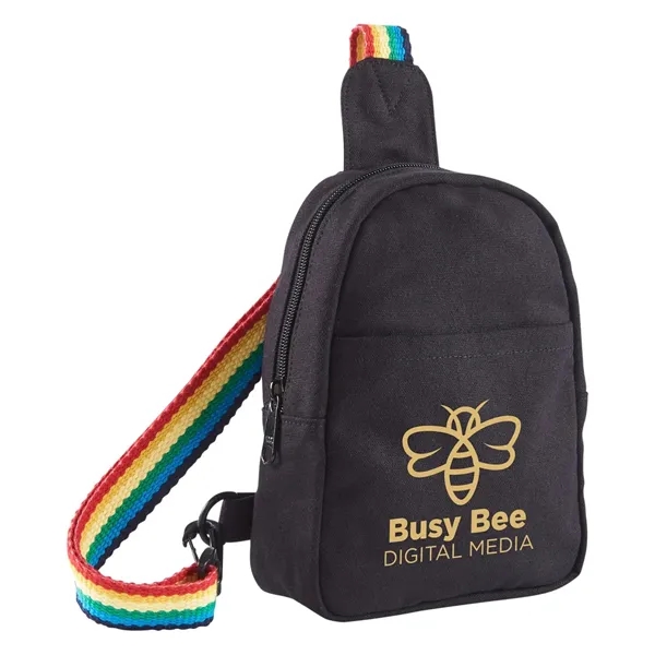 b.free Rainbow Pride Recycled Cotton Crossbody... - b.free Rainbow Pride Recycled Cotton Crossbody... - Image 2 of 2