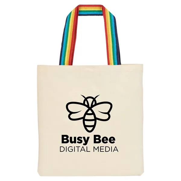 b.free Rainbow Pride Recycled Cotton Tote Bag - b.free Rainbow Pride Recycled Cotton Tote Bag - Image 0 of 2