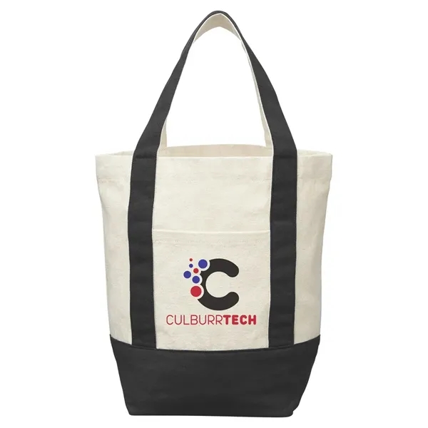 Mini Recycled Cotton Tote Bag - Mini Recycled Cotton Tote Bag - Image 1 of 7