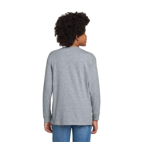 Gildan Youth Heavy Cotton 100% Cotton Long Sleeve T-Shirt. - Gildan Youth Heavy Cotton 100% Cotton Long Sleeve T-Shirt. - Image 7 of 54