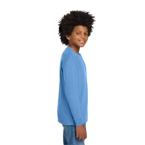 Gildan Youth Heavy Cotton 100% Cotton Long Sleeve T-Shirt. - Gildan Youth Heavy Cotton 100% Cotton Long Sleeve T-Shirt. - Image 37 of 54