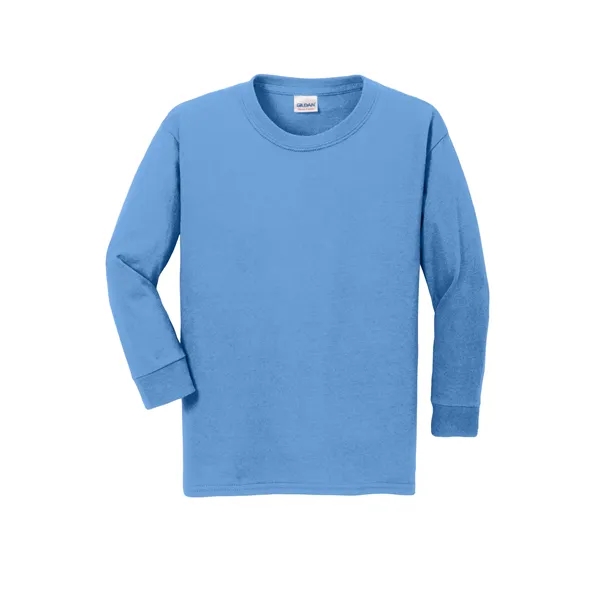 Gildan Youth Heavy Cotton 100% Cotton Long Sleeve T-Shirt. - Gildan Youth Heavy Cotton 100% Cotton Long Sleeve T-Shirt. - Image 38 of 54