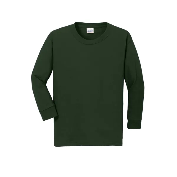 Gildan Youth Heavy Cotton 100% Cotton Long Sleeve T-Shirt. - Gildan Youth Heavy Cotton 100% Cotton Long Sleeve T-Shirt. - Image 50 of 54