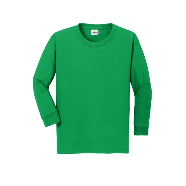 Gildan Youth Heavy Cotton 100% Cotton Long Sleeve T-Shirt. - Gildan Youth Heavy Cotton 100% Cotton Long Sleeve T-Shirt. - Image 53 of 54