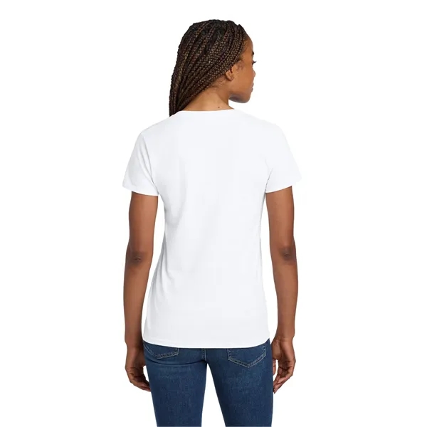 Gildan Women's Heavy Cotton 100% Cotton V-Neck T-Shirt. - Gildan Women's Heavy Cotton 100% Cotton V-Neck T-Shirt. - Image 2 of 44