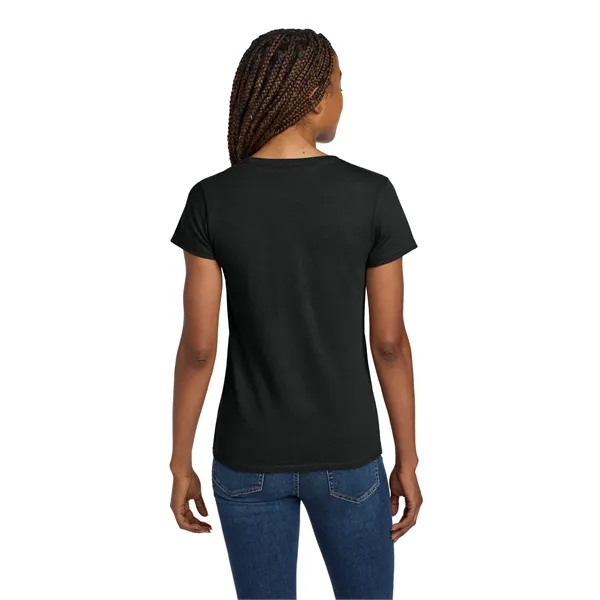 Gildan Women's Heavy Cotton 100% Cotton V-Neck T-Shirt. - Gildan Women's Heavy Cotton 100% Cotton V-Neck T-Shirt. - Image 17 of 44
