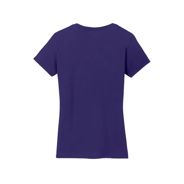 Gildan Women's Heavy Cotton 100% Cotton V-Neck T-Shirt. - Gildan Women's Heavy Cotton 100% Cotton V-Neck T-Shirt. - Image 44 of 44