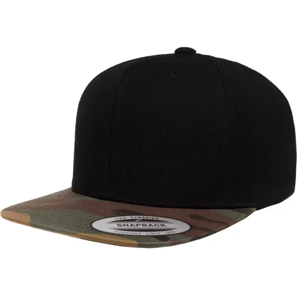 Yupoong 6089TC YP Classics Premium Snapback 2-Tone Camo Hat - Yupoong 6089TC YP Classics Premium Snapback 2-Tone Camo Hat - Image 4 of 5